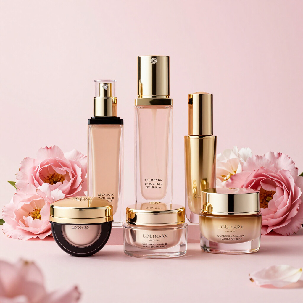 Premium beauty products and skincare essentials